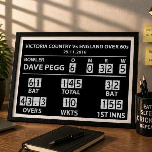 Custom Scoreboard Bowling Figures